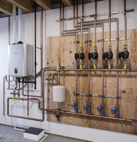 I-Series Plus basement installation